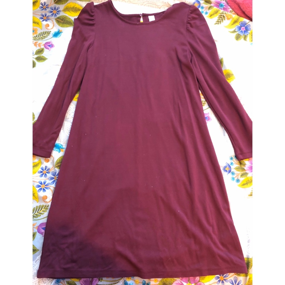 Maroon Dress